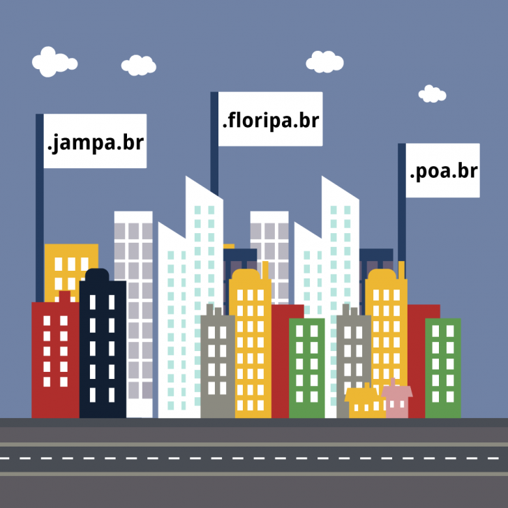 Internautas escolhem domínios para suas cidades