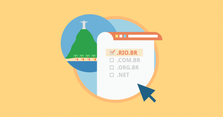 Extensão .rio.br está disponível para registro
