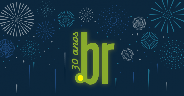 Domínio .br completa 30 anos