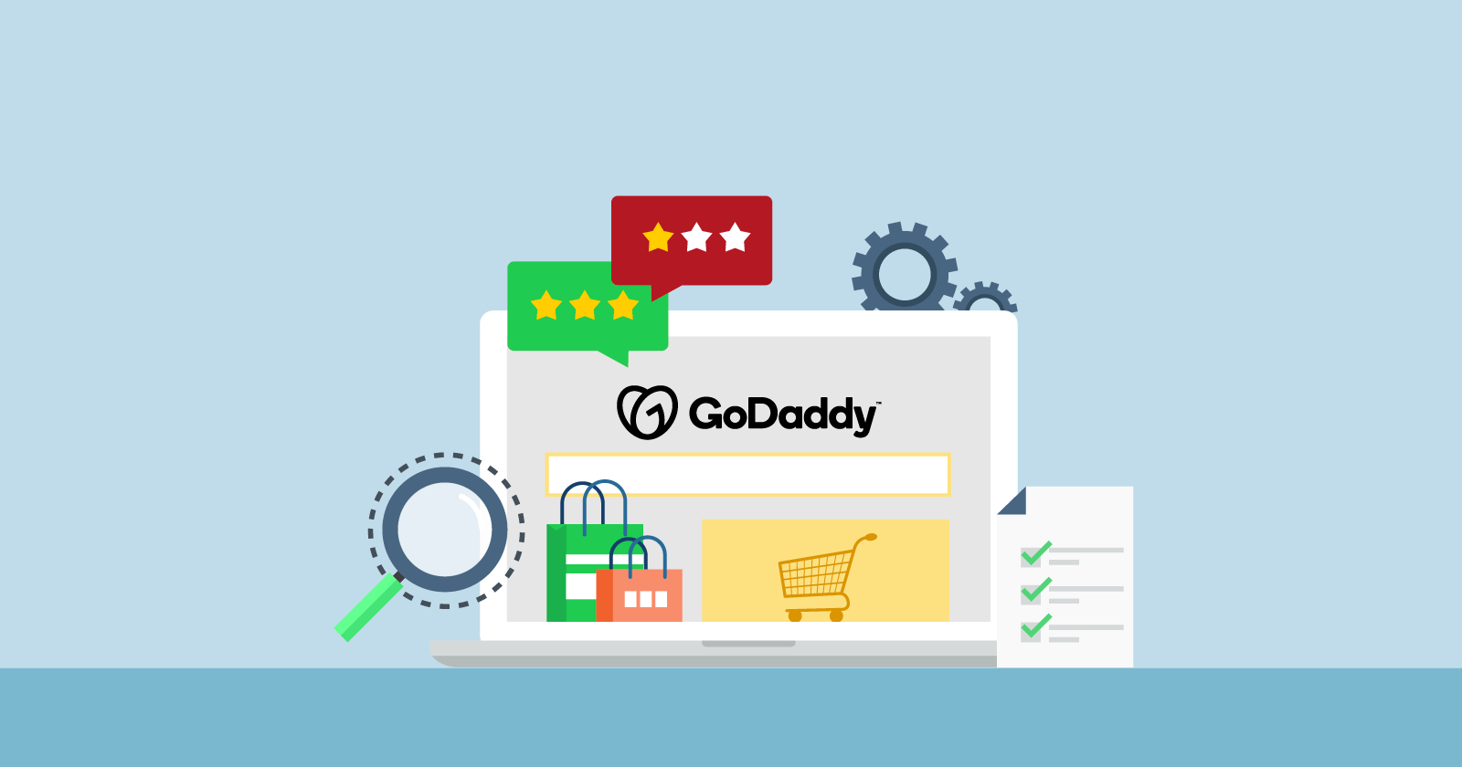 GoDaddy BR: Loja Virtual - Criar E Montar Loja Online Fácil E Rápido