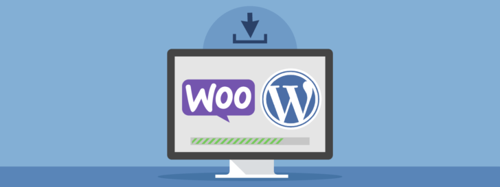 Logotipos WooCommerce e WordPress