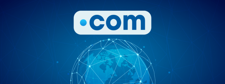 Domínio .com logotipo