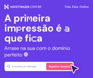 Promoção registro de domínio Hostinger. Aproveite!