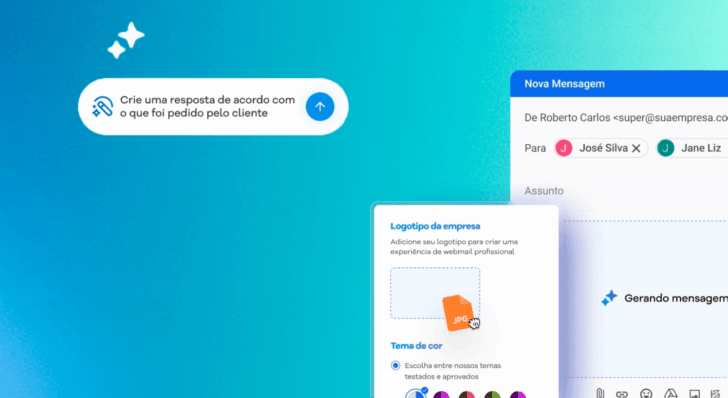 O plano Ultra oferece recursos de Inteligência Artificial integrados à caixa de e-mails