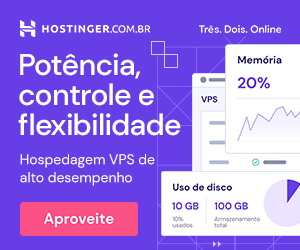 Promoção VPS Hostinger. Aproveite!