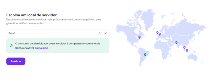 O Brasil está entre as opções de datacenter para instalação do Hermes